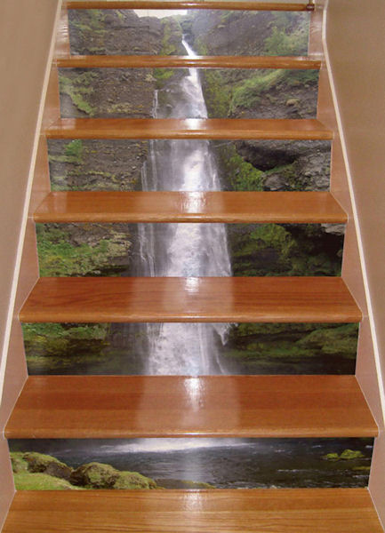 waterfall stairs